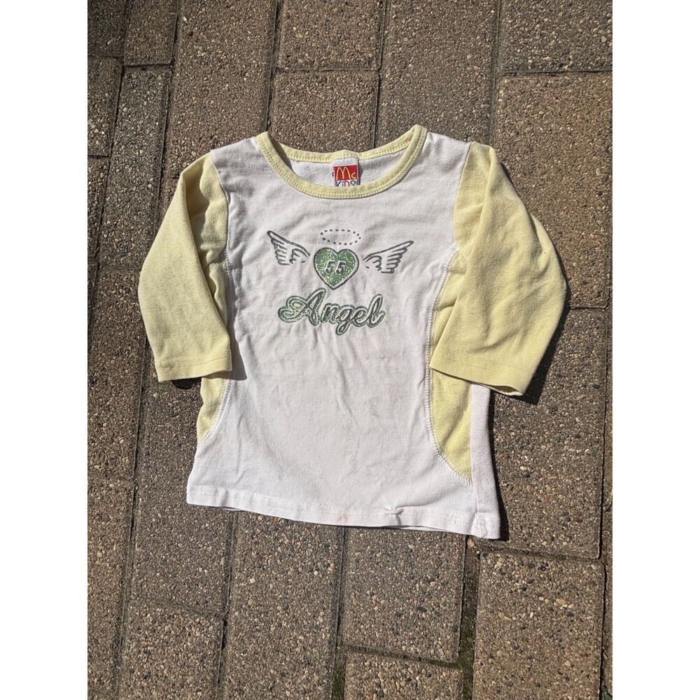 Angel shirt Mckids XS childrens y2k clothes